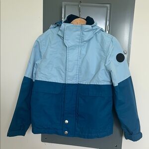 Perry Ellis Blue Raincoat